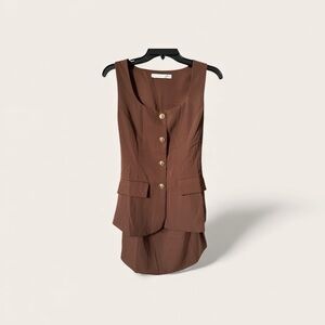 Altar'd State *NWT* XXS 2-Piece Outfit Chocolate